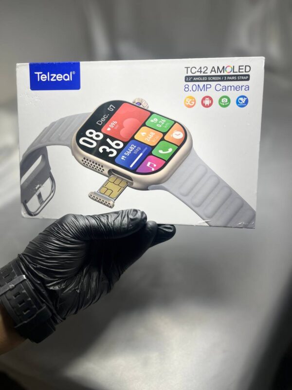 ساعت هوشمند Telzel TC42 – سیم‌کارت‌خور و دوربین‌دار