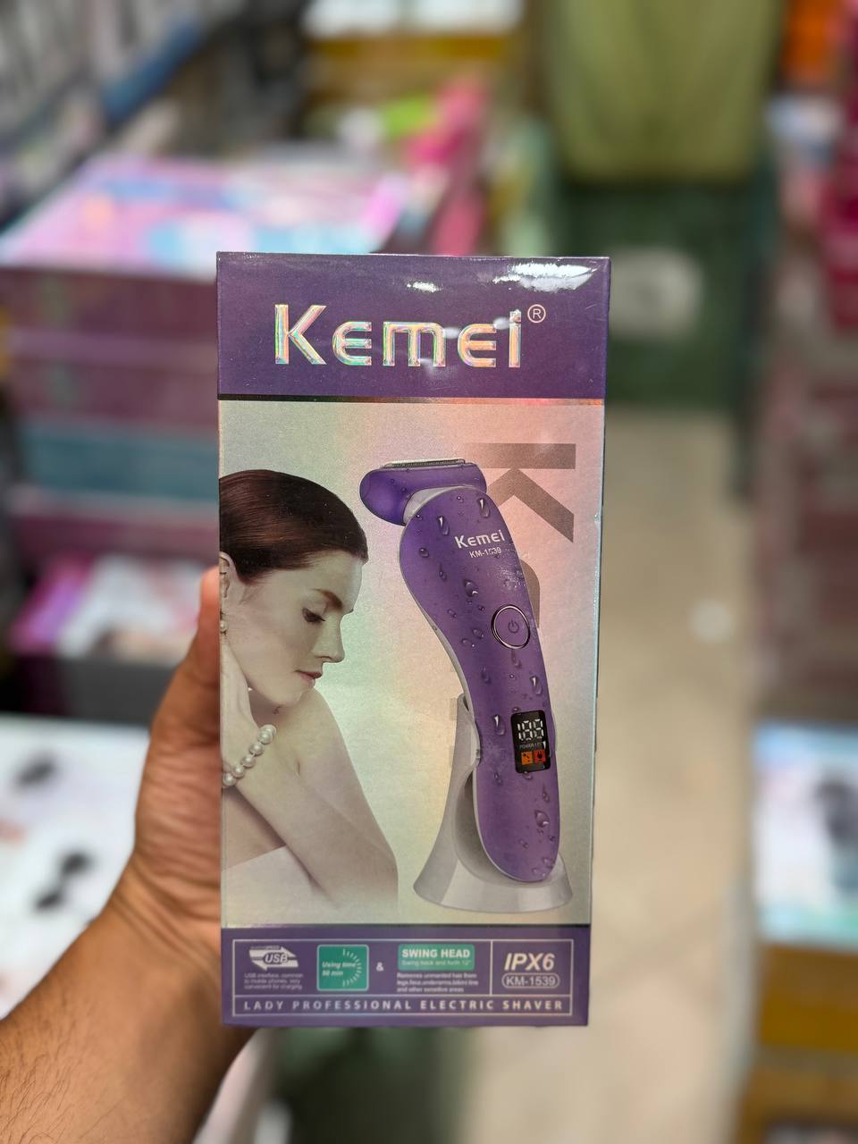 شیور فول بادی Kemei مدل 1539 – اصلاح کامل بدن