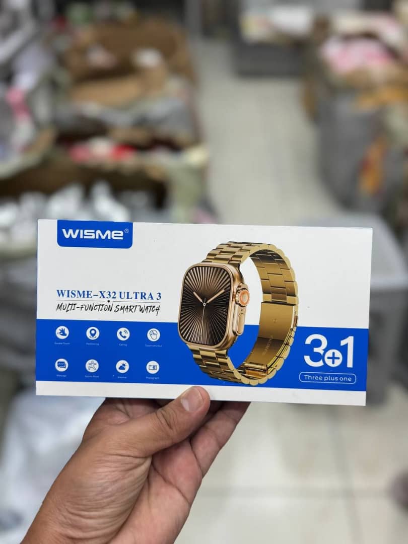 ساعت هوشمند WISME X32 Ultra 3 – ۳ بند متنوع + ۱ بند رولکسی